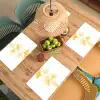 Lijntekening - Bloemen - Geel - Vaas Placemat vinyl groot -zzsfeer5_Kitchenyeah-website