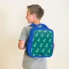 Tyranosaurus specs Kinderrugzak - Blauw middel -sfeer2