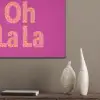 Oh la la - Luipaardprint - Roze PET vilt klein -sfeer6_closeup