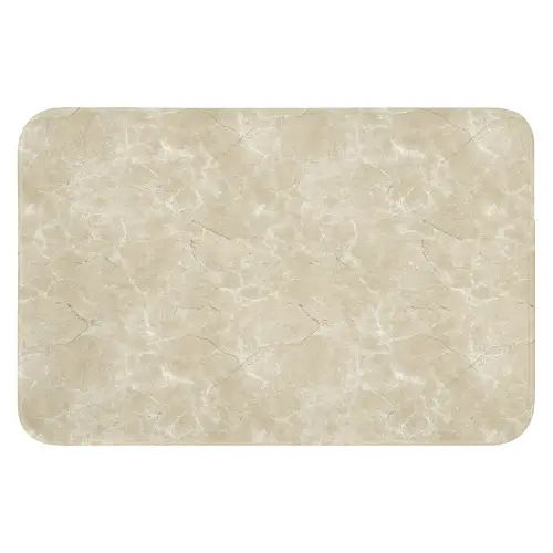 Lichtbeige - Marmer - Diffusie adering Badmat klein 997 -3d