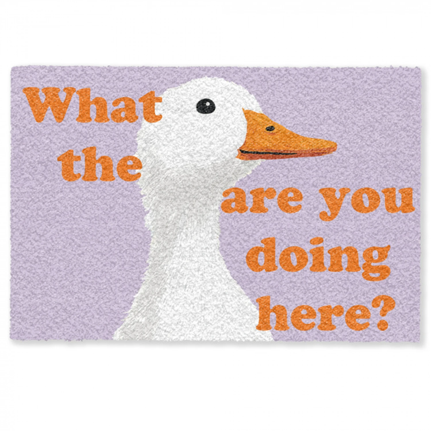 Duck - Animal - Quote Deurmat klein -zkaufland3d