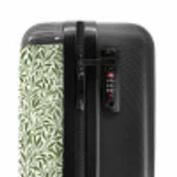 Botanisch - Takken - Groen NBS - Handbagage koffer - Volwassenen Unisex middel -slot