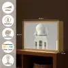 Witte koepel - Gouden Details - Moskee Light Box met batterij (Wandlamp) middel -USP_websiteoverzichtNL