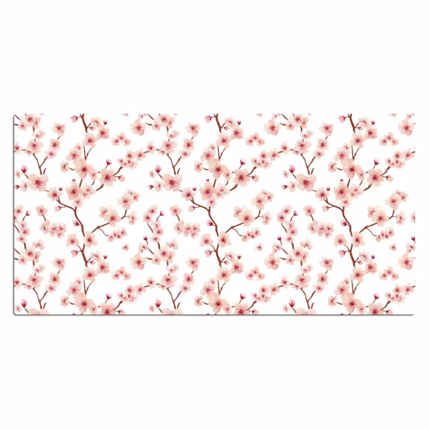 Schreibtischunterlage - Kirschblüte - Zweige - Rosa