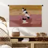 Vogels - Snavel - Abstract Wandkleed katoen middel -sfeer5