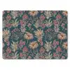 Botanisch - Patroon - Blauw muismat rubber klein 262 -3d