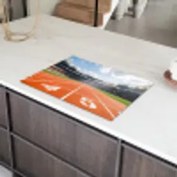 Sintelbaan - Stadion - Sport -Oranje Inductie beschermer vinyl 3mm klein -sfeer8