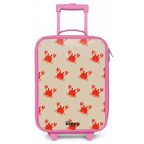 Krabbenkwestie Kinderkoffer - Roze klein -zz3dotto