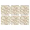 Lichtbeige - Onyx - Subtiel onderzetter kurk middel 366 -3d