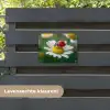 Lieveheersbeestje - Rood - Margriet tuinposter los doek klein -sfeer3