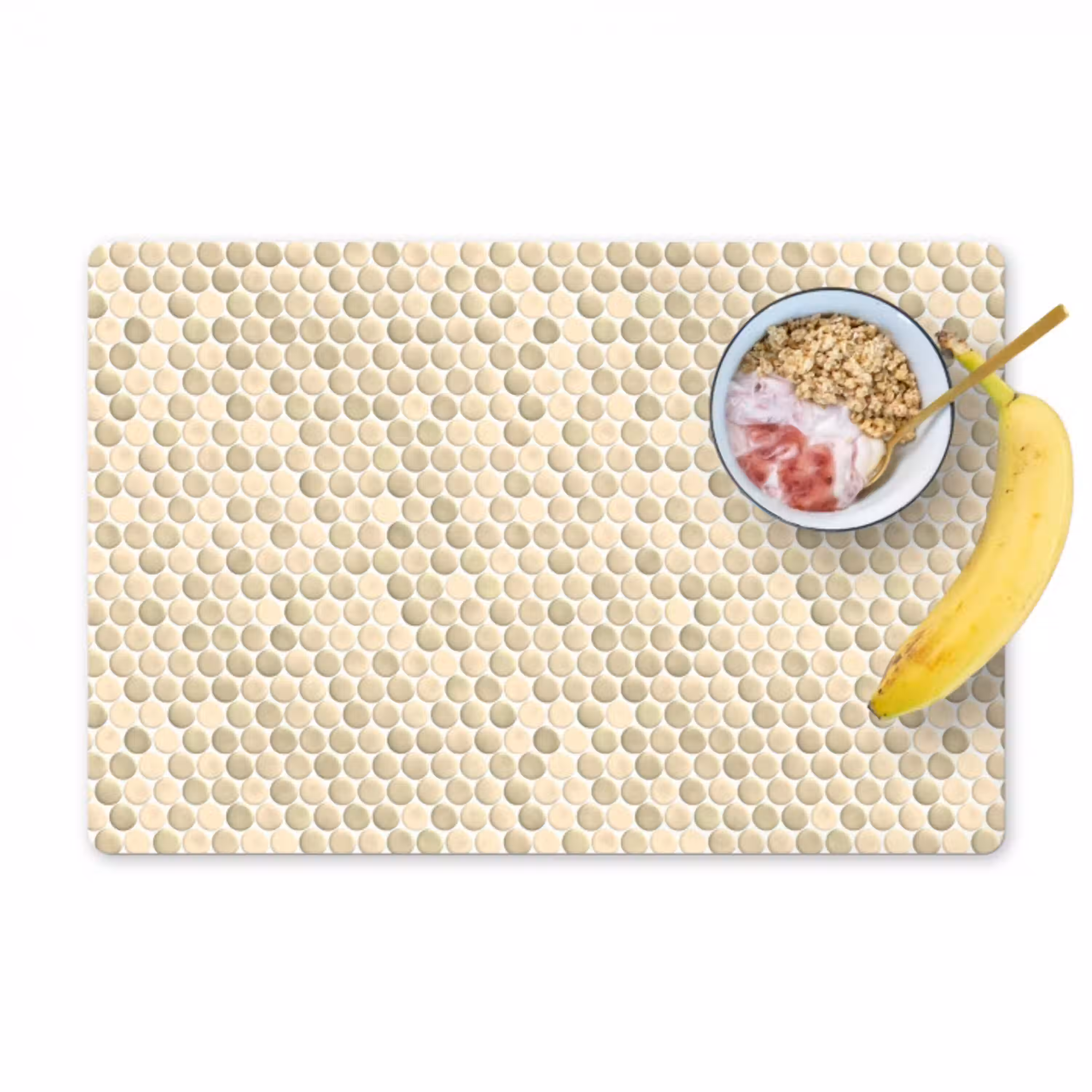 Penny - Mozaïek - Zand Placemat vinyl groot 368 -zzzproduct_Kitchenyeah-website