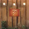 Pizza - Kaas - Rood - Pepperoni tuinposter los doek klein -sfeer1