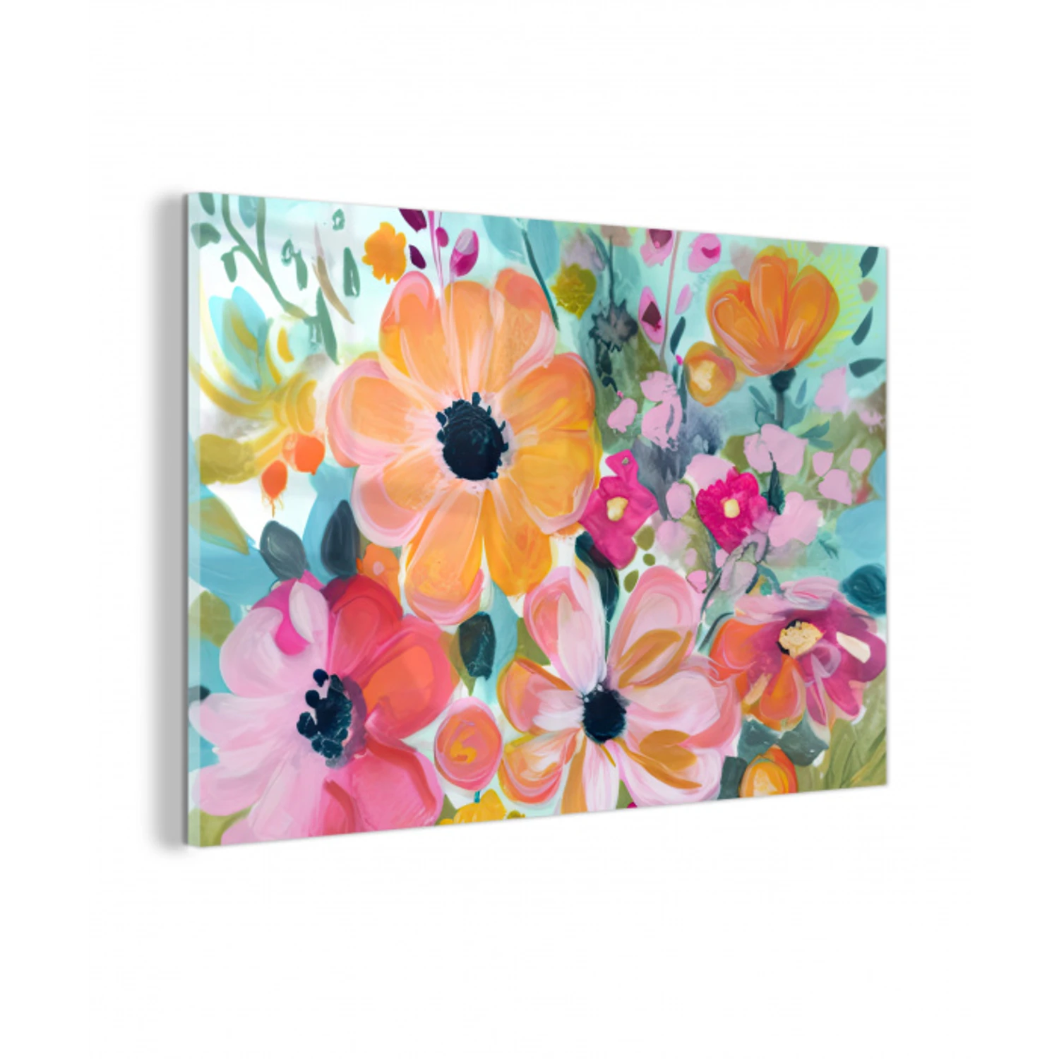 Bloemen - Schilderij - Natuur - Botanisch plexiglas 5mm klein -z3d