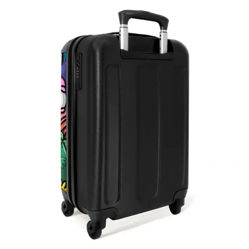 Grappige Monsterbende Koffer - NBS - Handbagage middel -achterkant