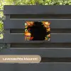 Fastfood - Graffiti - Hamburger - Eten - Modern tuinposter los doek klein -sfeer3