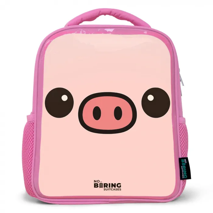 Kawai - Varken - Roze Kinderrugzak - Roze middel -3d