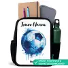Voetbalvibes - Inktspatten - Blauw Rugzak - Zwart middel -inhoud_NL