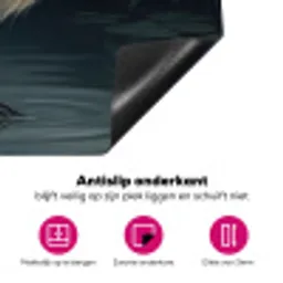 Reiger - Water - Natuur - Modern - Wit Inductie beschermer vinyl 3mm klein -wsfeer4_website