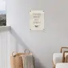Bruin - Minimalistisch - Quote - Zomer tuinposter los doek klein -sfeer8