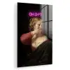 Quote - Neon - vrouw plexiglas 5mm klein -zzzproduct_nieuw