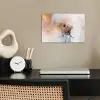 Abstract - Pastel kleuren - Goud - Modern - Aesthetic poster papier klein -sfeer1