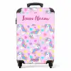 Eenhoorn euforie NBS - Handbagage koffer - Kinderen Unisex middel -productfoto_recht