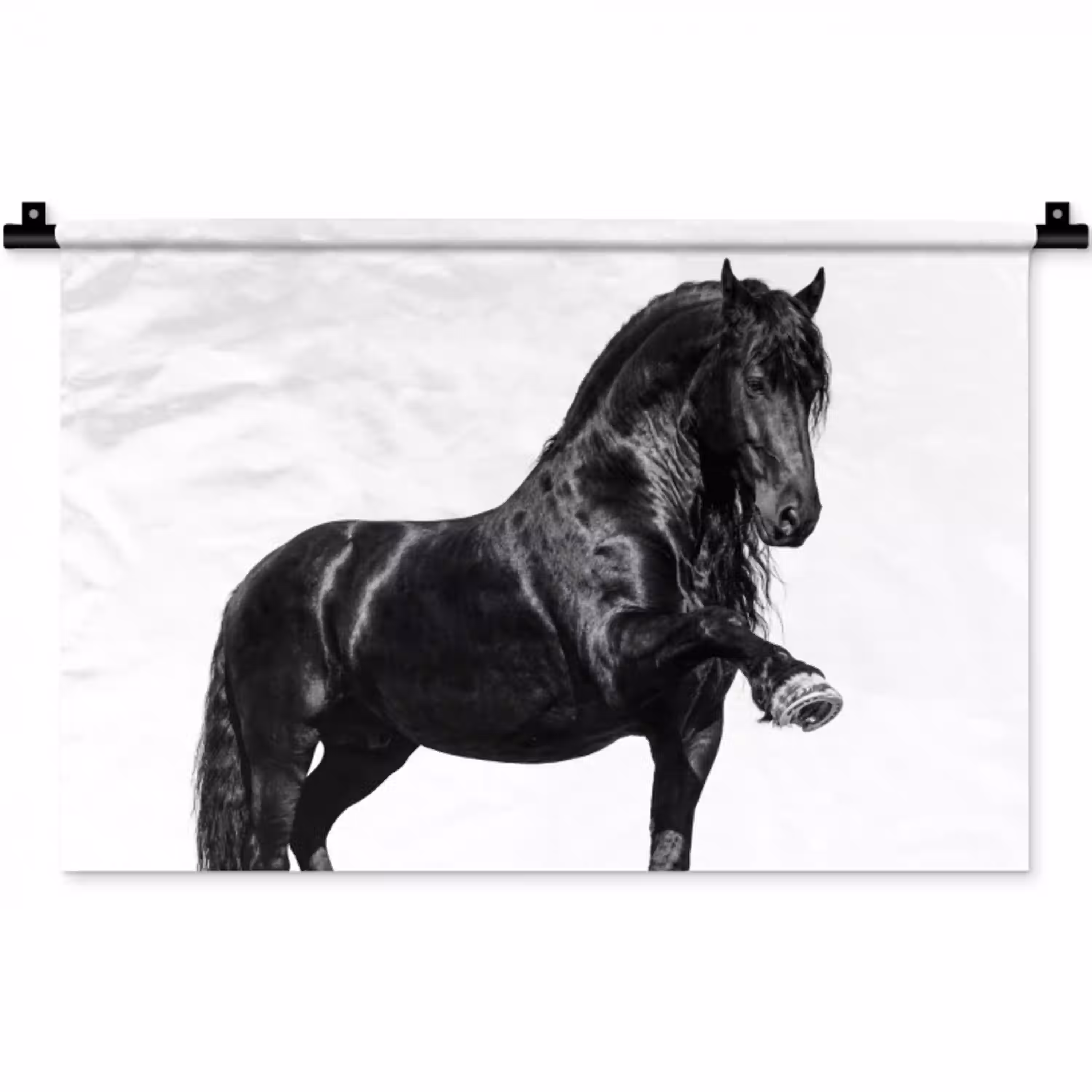 Fries - Hengst - Modern Wandkleed katoen klein -zz3d