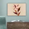 Bloemen - Blaadjes - Minimalistisch - Roze canvas 2cm klein -sfeer4