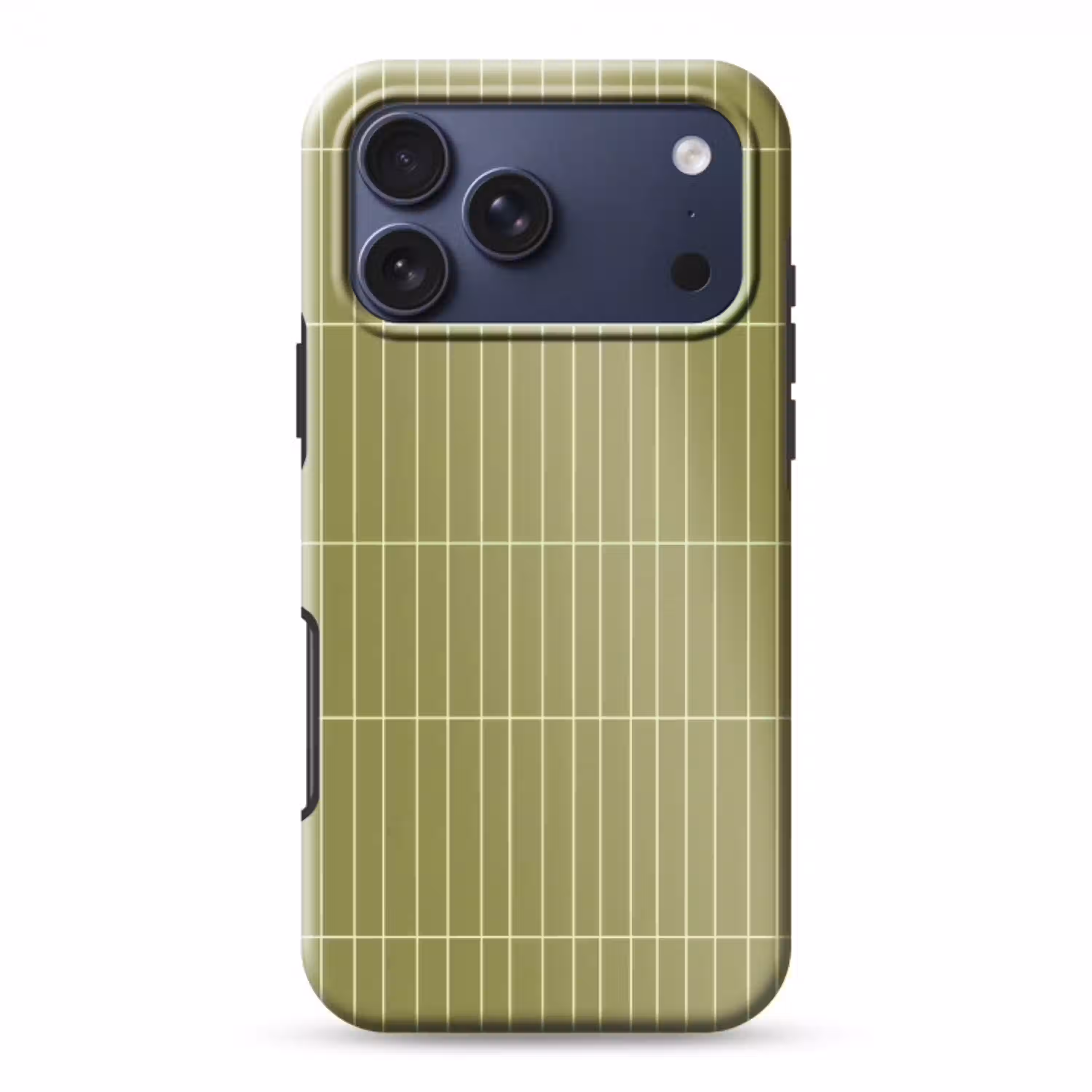 Verticaal - Wandtegel - Olijfgroen Toughcase MagSafe Apple iPhone 17 Pro Max klein 1019 -3d