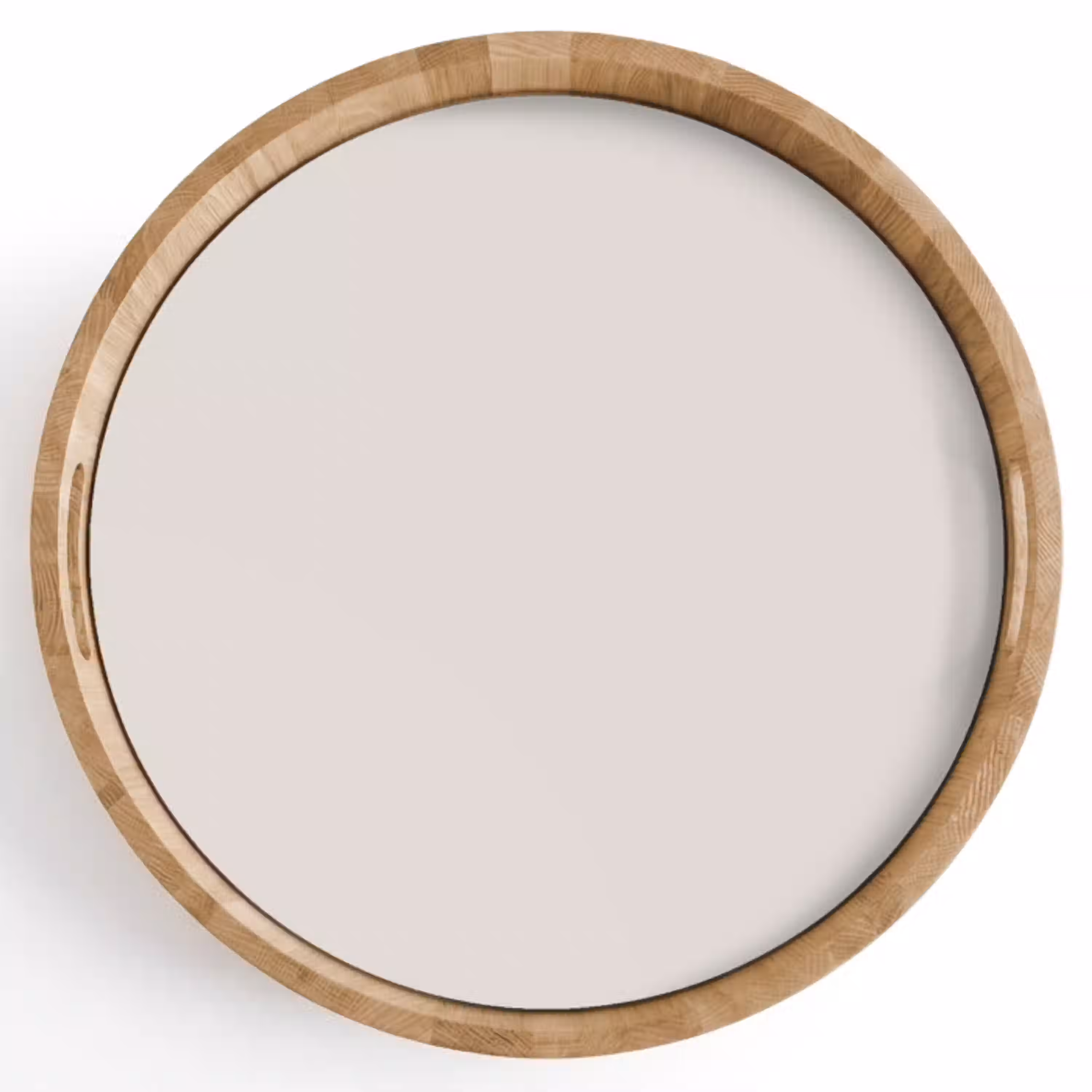 Silent - Sandstone - Grijs Dienblad Rond middel 914 -z3d_shopping