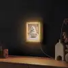Kerst - Gnome - Bord - Kleurrijk Light Box met kabel (Wandlamp) klein -sfeer1
