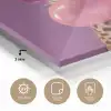 Panter - Zonnebril - Kauwgombel - Roze plexiglas 5mm klein -sfeer2