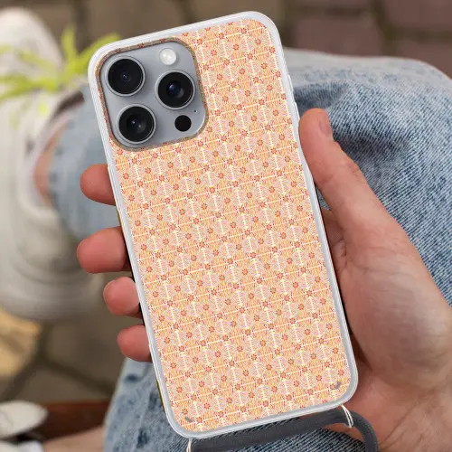 Patroon - Retro - Kleur Hoesje iPhone 16 Pro Max met koord klein 804 -sfeer3