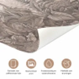 Jungle - Banenboom - Kolibrie - Beige deurposter klein -closeup_NL
