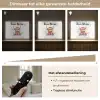 Schotse hooglander - Dier - Kinderen Light Box met batterij (Wandlamp kind) middel -USP_dimbaarNL