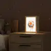 Voetbal - Abstract - Oranje - Verfspatten Light Box met kabel klein -sfeer1_kind