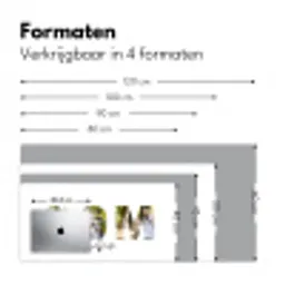Oom - Lettercollage Muismat XXL klein -sfeer5