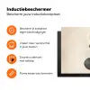 Japandi - Wabi sabi - Beige Inductie beschermer vinyl 3mm klein -zzzzzzz-td-ups