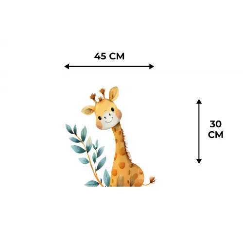 Giraf - Dier - Wilde dieren Placemat vinyl groot -specs