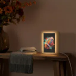 Graffiti - Sport - Rugby - American Football Light Box met kabel (Tafellamp) klein -sfeer4