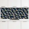 Vogels - Nacht - Japan - Patronen keuken achterwand 2 middel 871 -3d