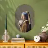 Klassiek - Humor - Kleurrijk Wandcirkel Ovaal Forex klein -sfeer2
