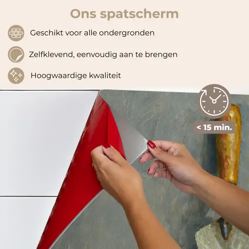 Troffel - Verf - Gereedschap keuken achterwand spatscherm klein -spatscherm_NL