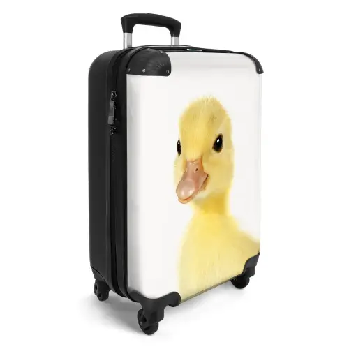 Barry de Badeend Koffer - NBS - Handbagage middel -productfoto_3d