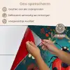 Bloemen - Lieveheersbeestje - Hartje - Rood keuken achterwand spatscherm klein -spatscherm_NL