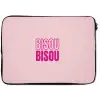Bisou - Roze - Minimalistisch laptophoes neopreen klein -zkaufland3dotto