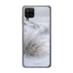 Duinen - Sneeuw - Strand - Winter - Serene Telefoonhoesje Samsung Galaxy A12 klein -3d