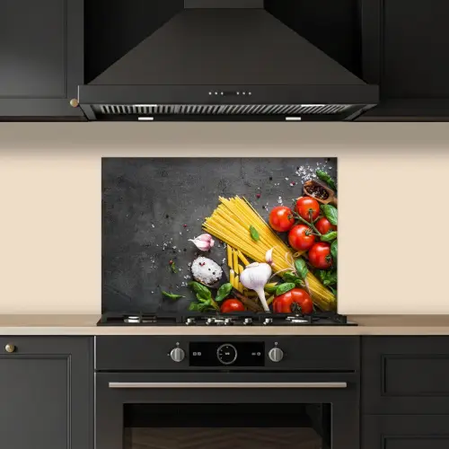 Italiaanse Kookinspiratie keuken achterwand spatscherm klein -sfeer1