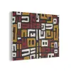 Abstract - Patroon - Rood PET vilt klein -3d