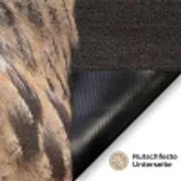 Oehoe - Uil - Portret - Bruin Deurmat klein -antislip_DE